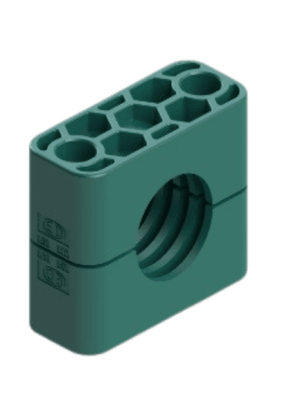 soportes o abrazaderas de tubos Parker